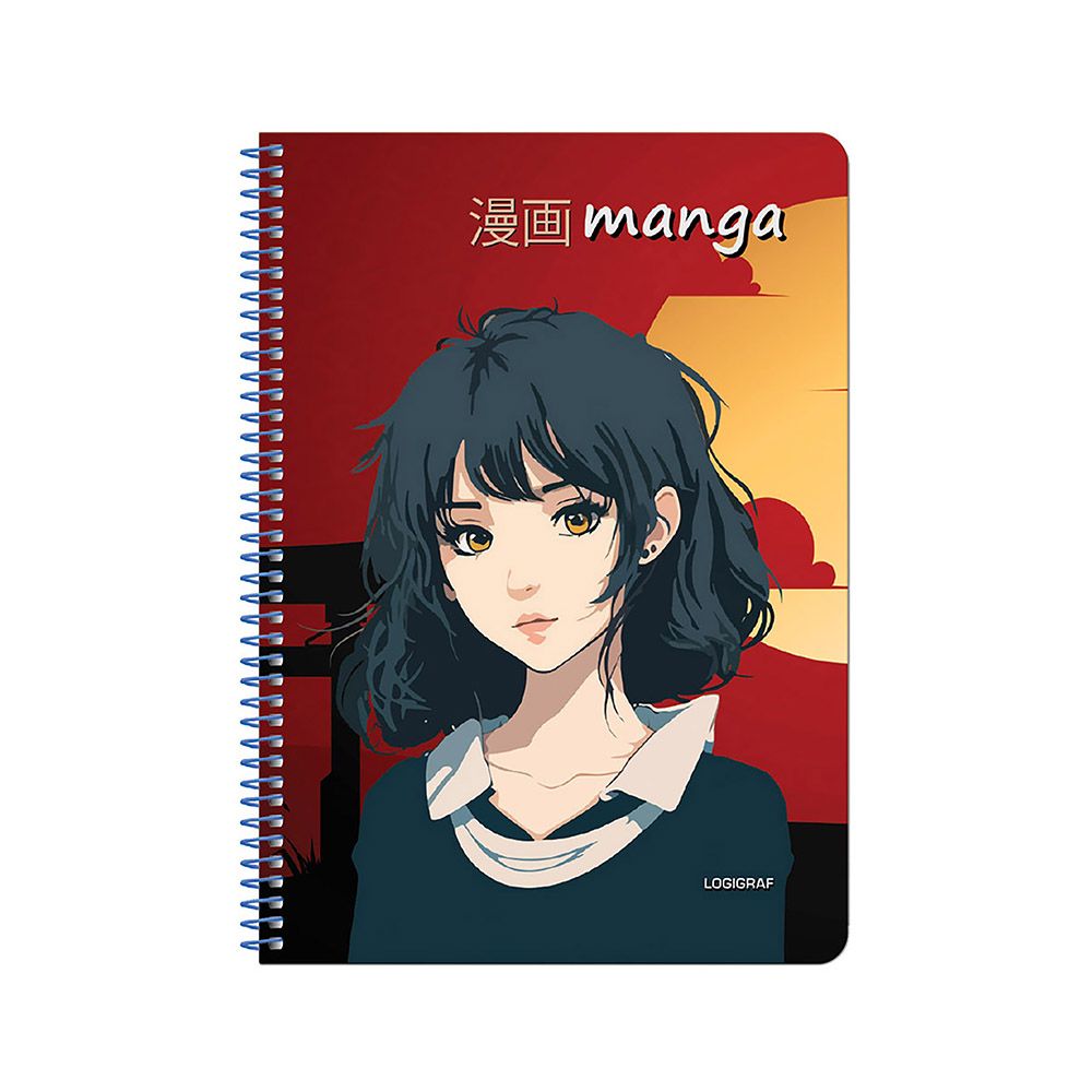 MANGA Wirelock Notebook B5/17Χ25