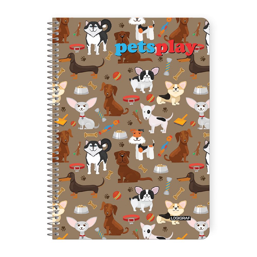 PETS PLAY Wirelock Notebook Α4/21Χ29