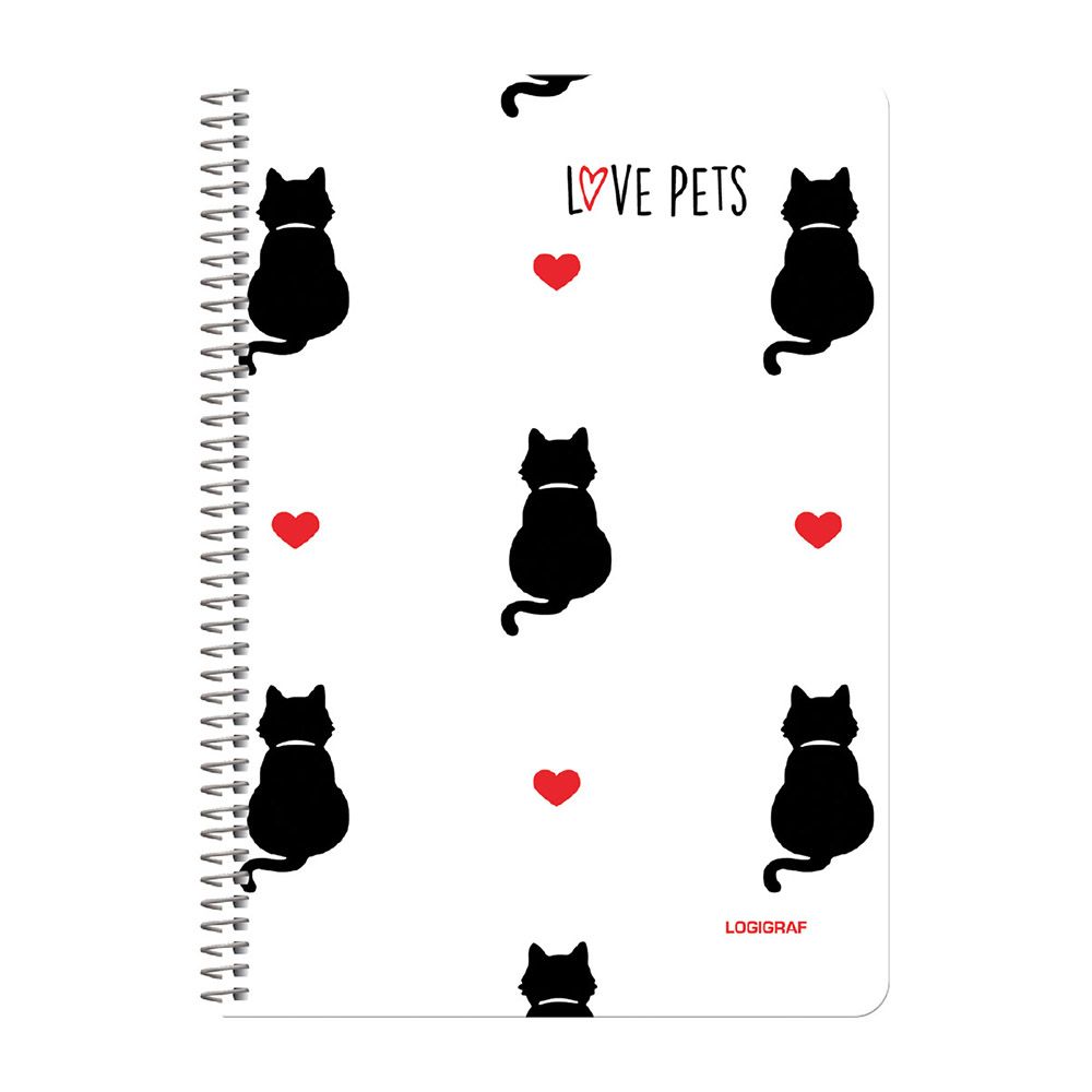 LOVE PETS Wirelock Notebook Α4/21Χ29