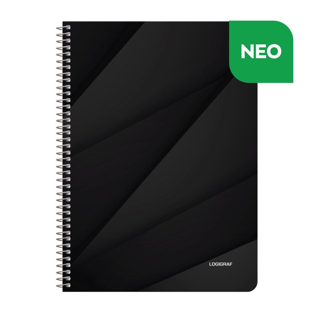 BLACK & WHITE Wirelock Notebook A4/21Χ29