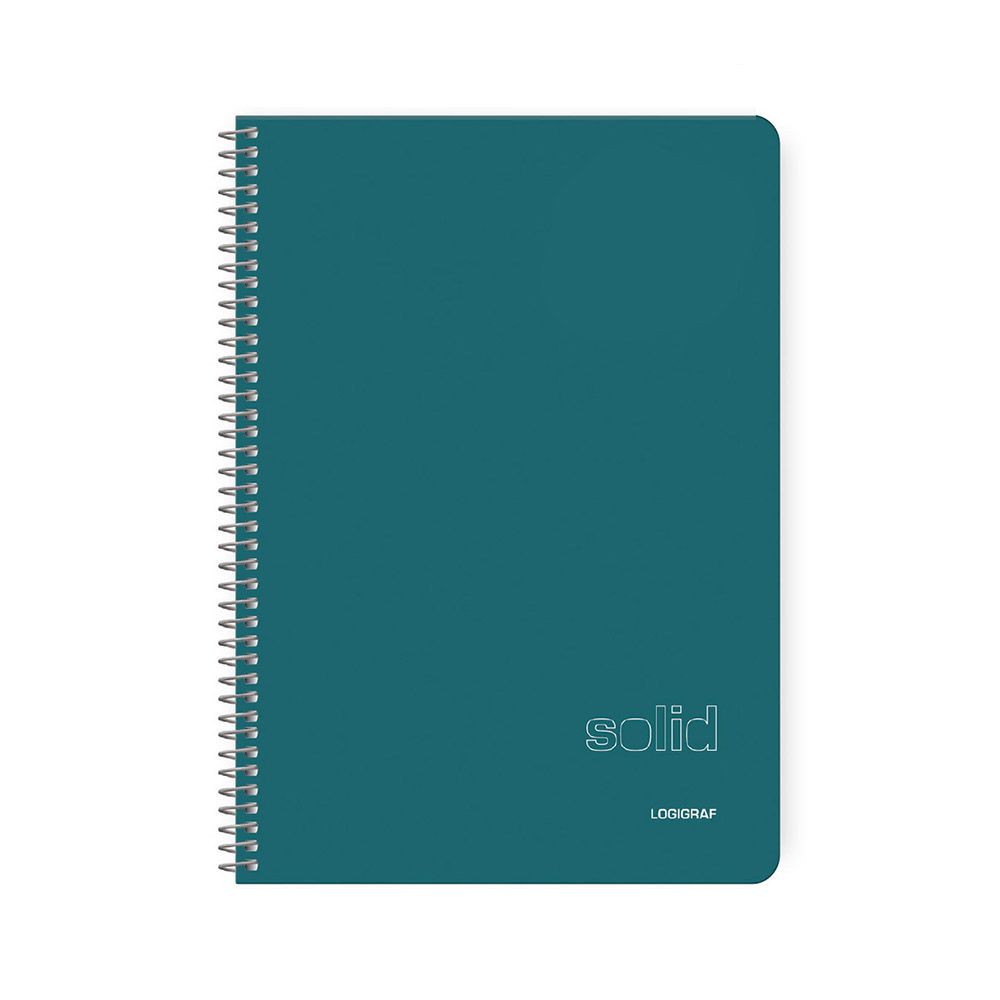 SOLID Τετράδιο Σπιράλ Wirelock B5/17Χ25
