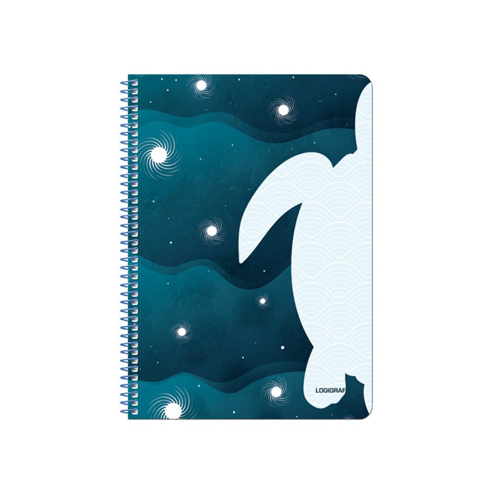SEA Wirelock Notebook B5/17Χ25 2sub 60sh 10pcs