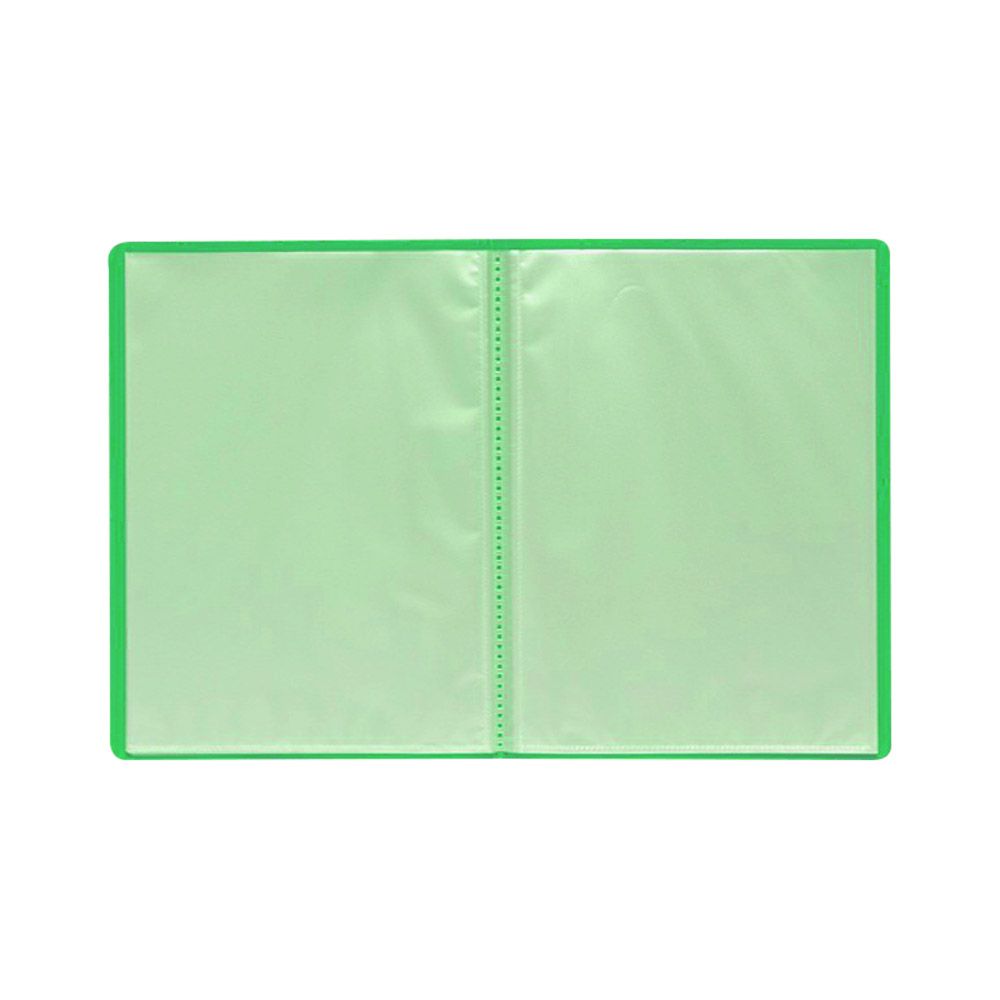 Σουπλ Mαλακό ELEGANT, με 10 Διαφανείς Θήκες, Α4, σε 4 χρώματα - Πράσινο