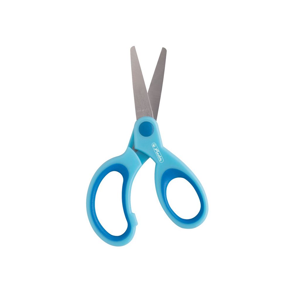 HERLITZ Rounded Craft Scissors 13cm 3 Assorted Colours - 5pcs Package