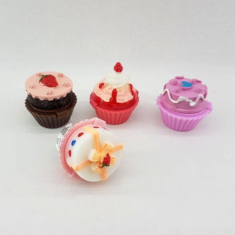 Lip Balm 3gr CUPCAKE, σε 4 Γεύσεις