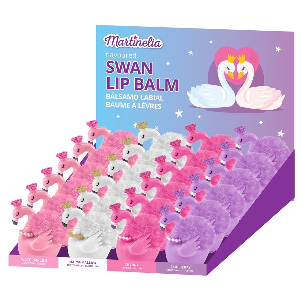 Lip Balm 3gr SWAN ΚΥΚΝΟΣ, σε 4 Γεύσεις
