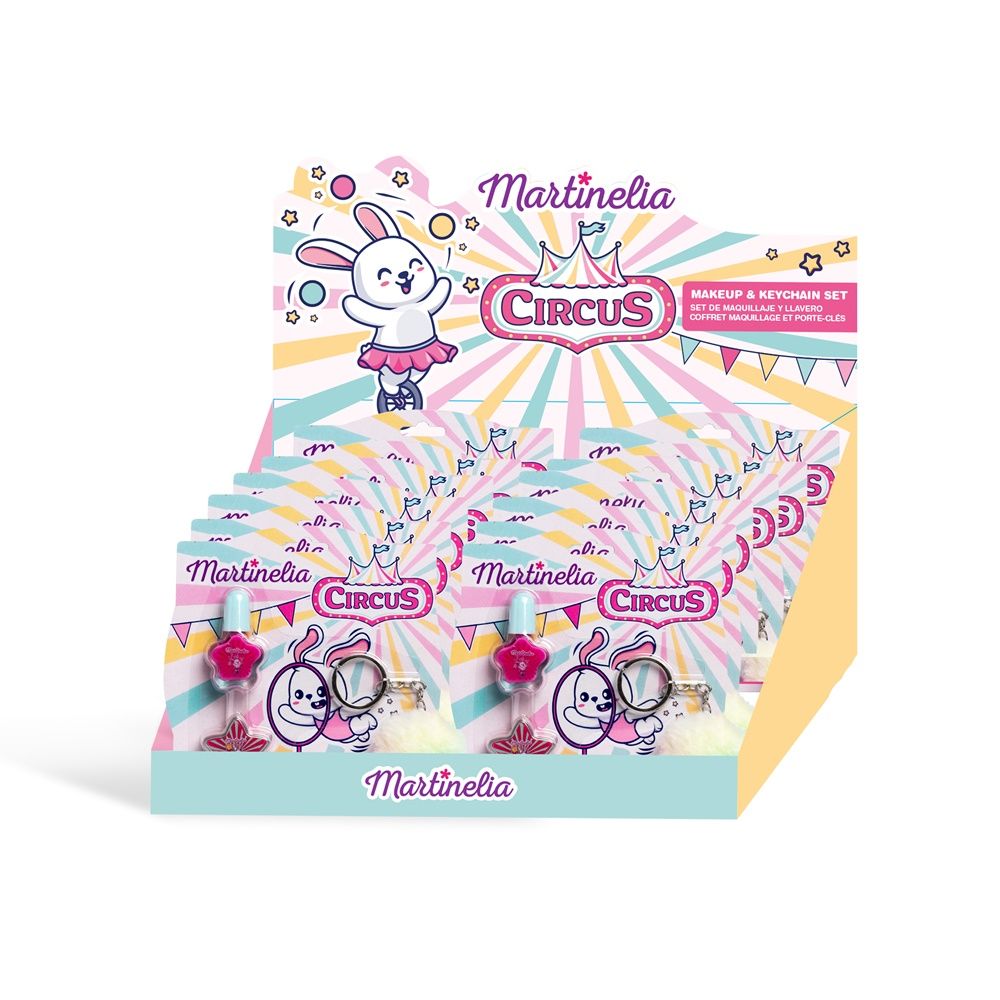 CIRCUS Super Set with Nail Polish, Lip Gloss & Key Chain