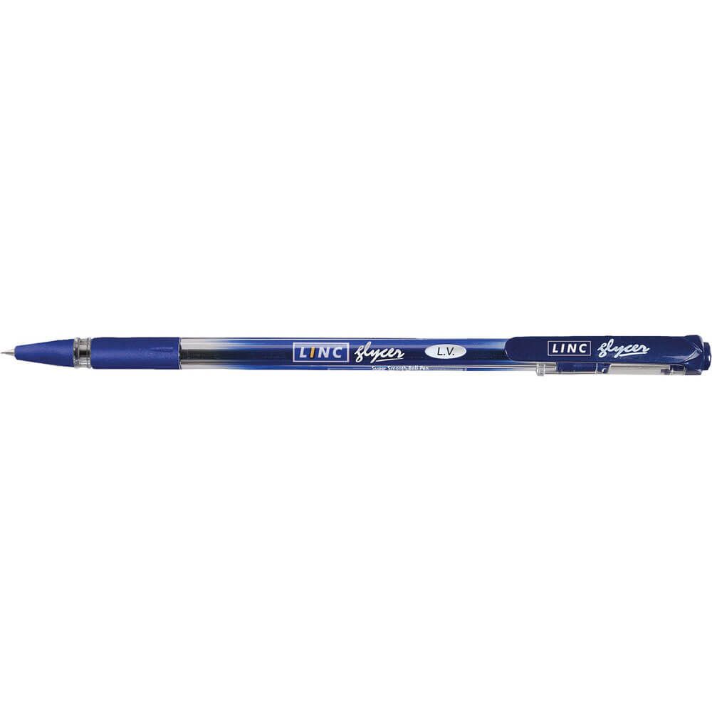 Ball pen LINC Glycer/blue, box 30pcs