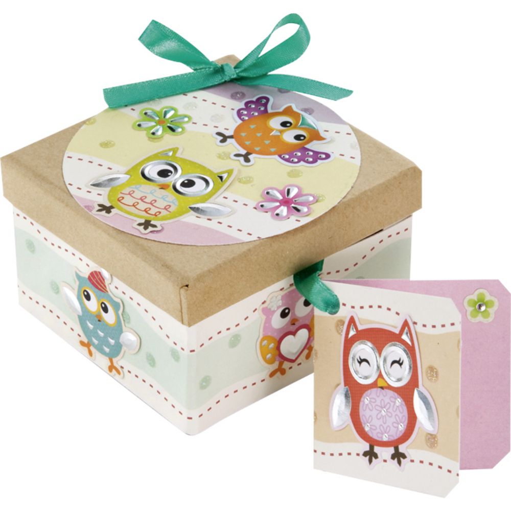 Set Foil  Embossed Stickers, 4 Sheets, 10X23 cm, HARMONY