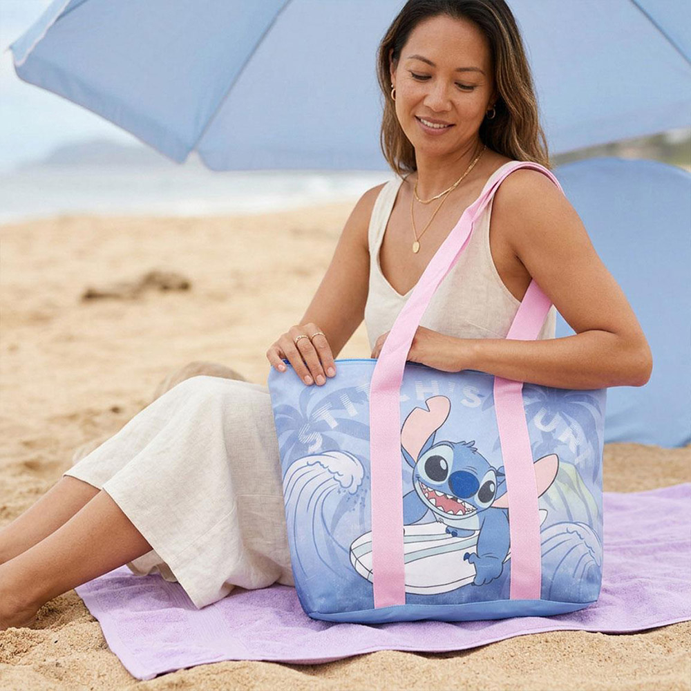 Beach Bag 48Χ34Χ10cm DISNEY Stitch