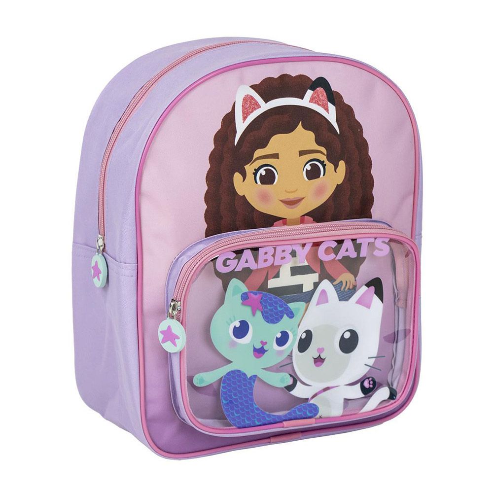 Childrens Backpack 30cm with Pocket GABBY´S DOLLHOUSE Gabby Cats