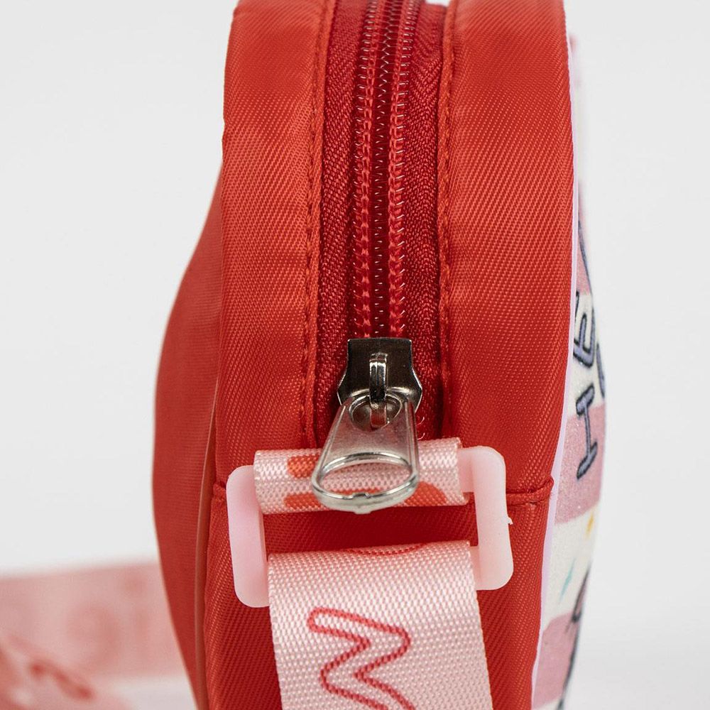 Heart-shaped Shoulder Bag 14cm DISNEY Minnie Mouse