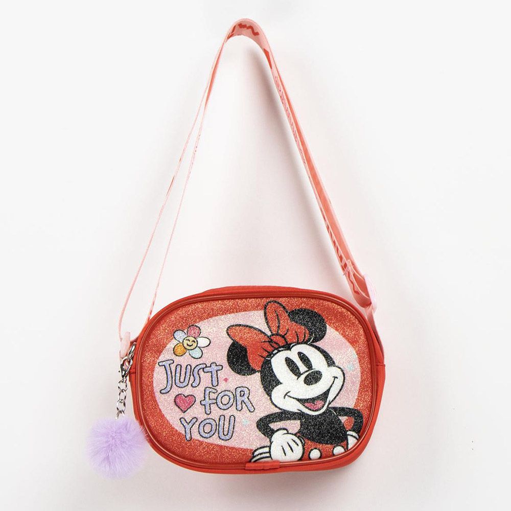 Oval-shaped Shoulder Bag 11cm DISNEY Minnie Mouse Fantasy