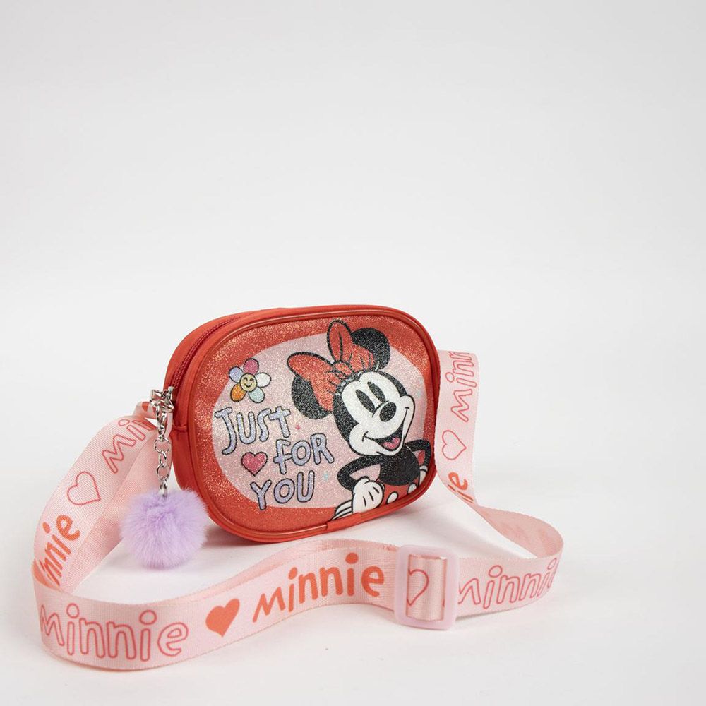 Oval-shaped Shoulder Bag 11cm DISNEY Minnie Mouse Fantasy