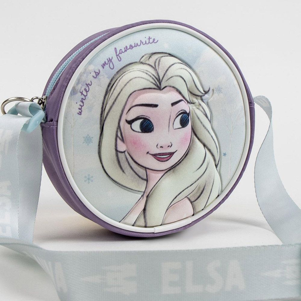 Τσαντάκι Ώμου 13εκ Στρογγυλό DISNEY Frozen Fantasia