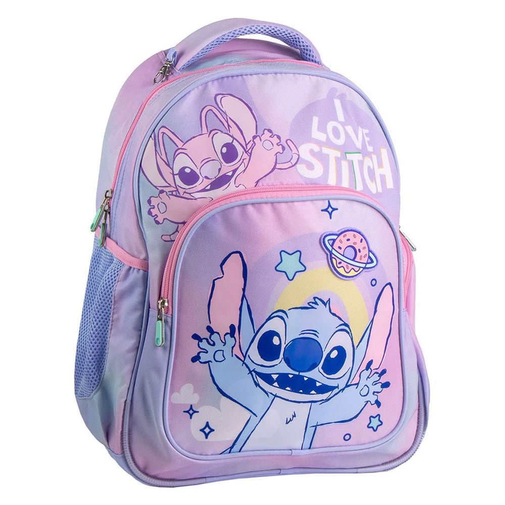 School Backpack 42cm DISNEY Lilo & Stitch I LOVE STITCH