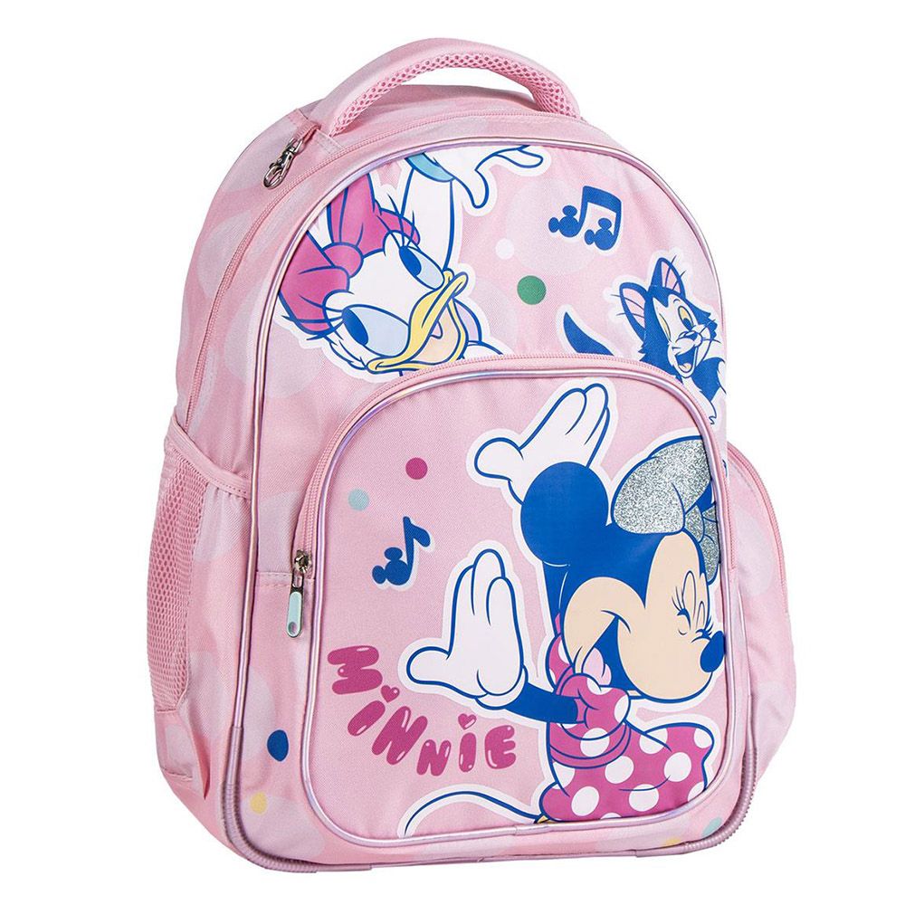 Σχολική Τσάντα Πλάτης 42εκ DISNEY Minne Mouse