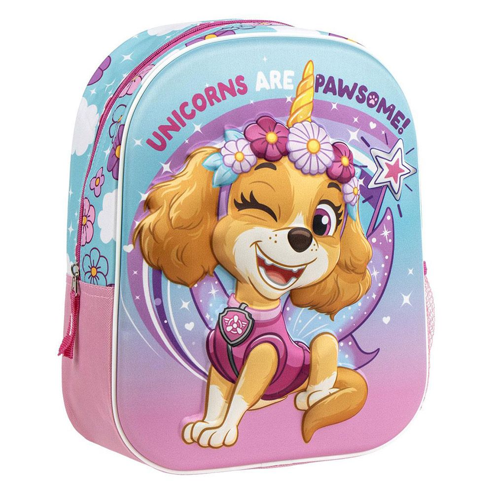 3D Τσάντα Πλάτης 31εκ Νηπιαγωγείου PAW PATROL Skye