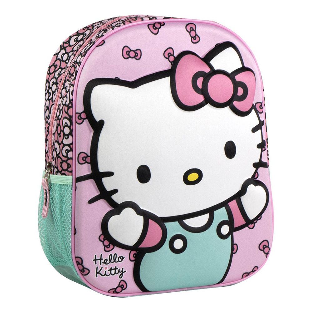 3D Τσάντα Πλάτης 31εκ Νηπιαγωγείου HELLO KITTY