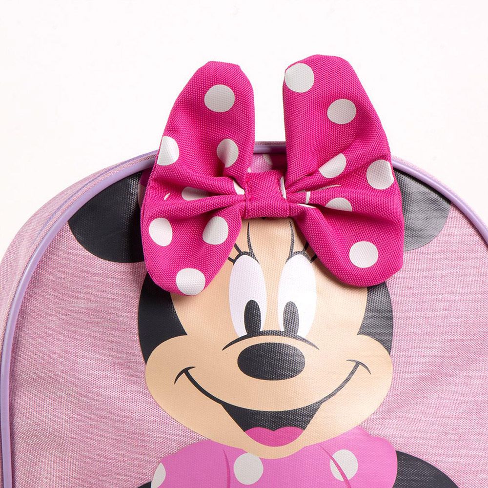 Παιδική Τσάντα Πλάτης 30εκ με Φιόγκο DISNEY Minnie Mouse