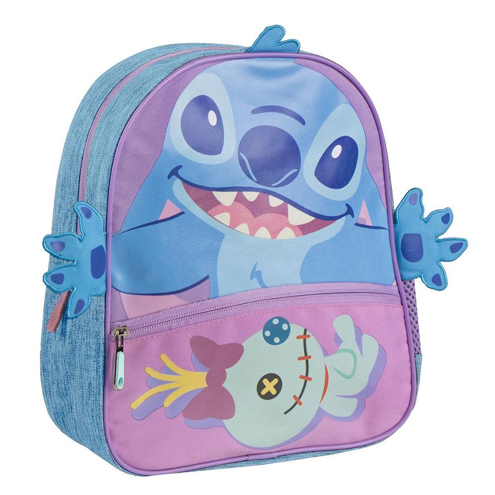 Παιδική Τσάντα Πλάτης 30εκ με Χέρια DISNEY Lilo and Stitch