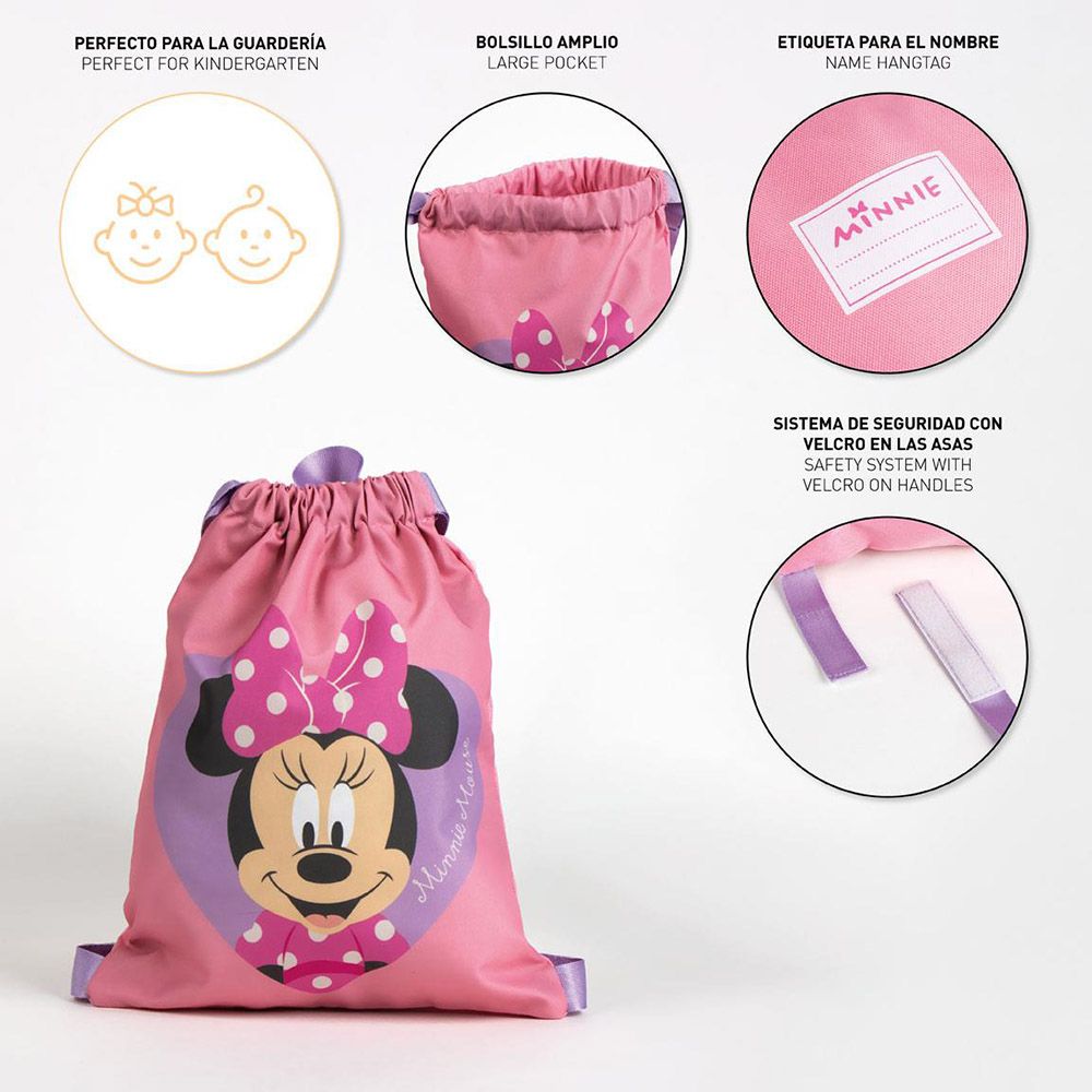 Drawstring Bag 27X33 DISNEY Minnie Mouse