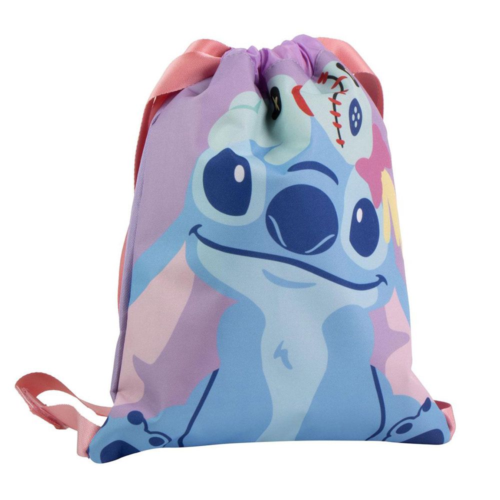 Τσάντα Πάνινη με Κορδόνια 27X33 DISNEY Lilo and Stitch