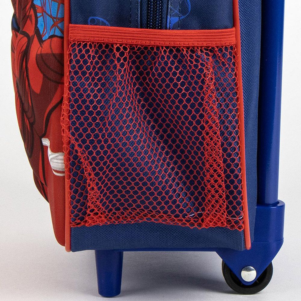 3D Children's Backpack-Trolley 31cm MARVEL SPIDERMAN Face