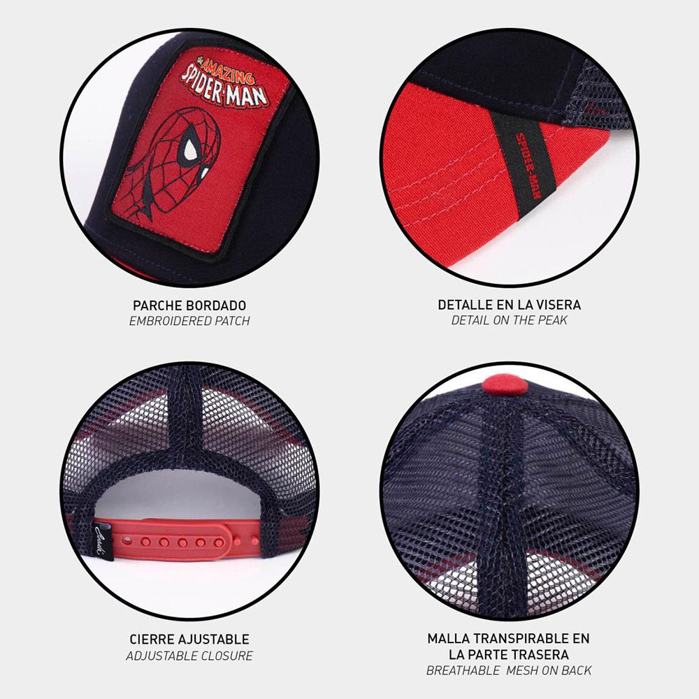 Adjustable Baseball Cap 58cm MARVEL SPIDERMAN