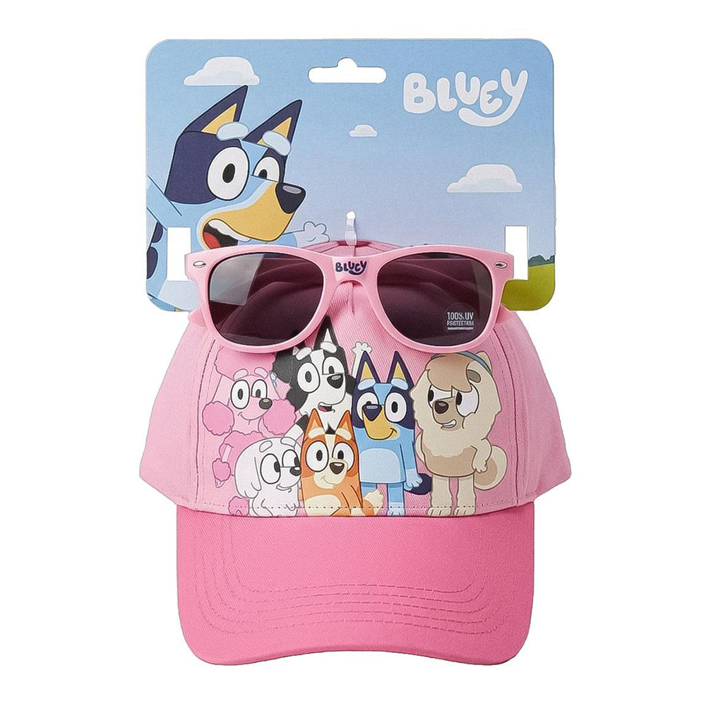 Set Kids Cap Μ [6/9y] & Sunglasses BLUEY