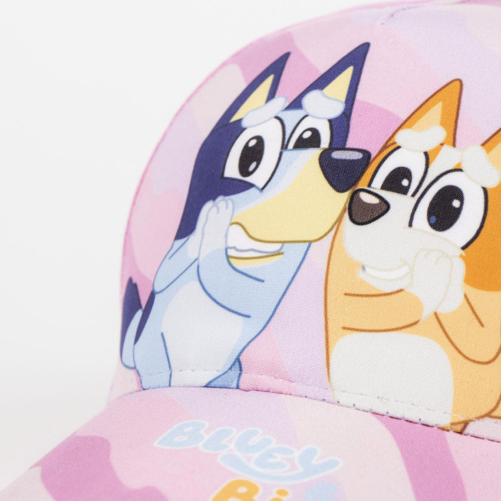 Adjustable Kids Baseball Cap 51cm BLUEY, 2 designs