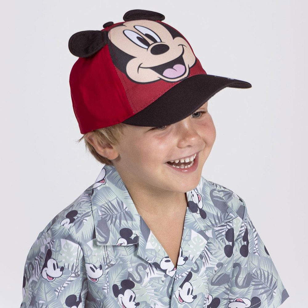 Adjustable Baseball Cap 53cm 3d with Ears DISNEY Mickey Mouse