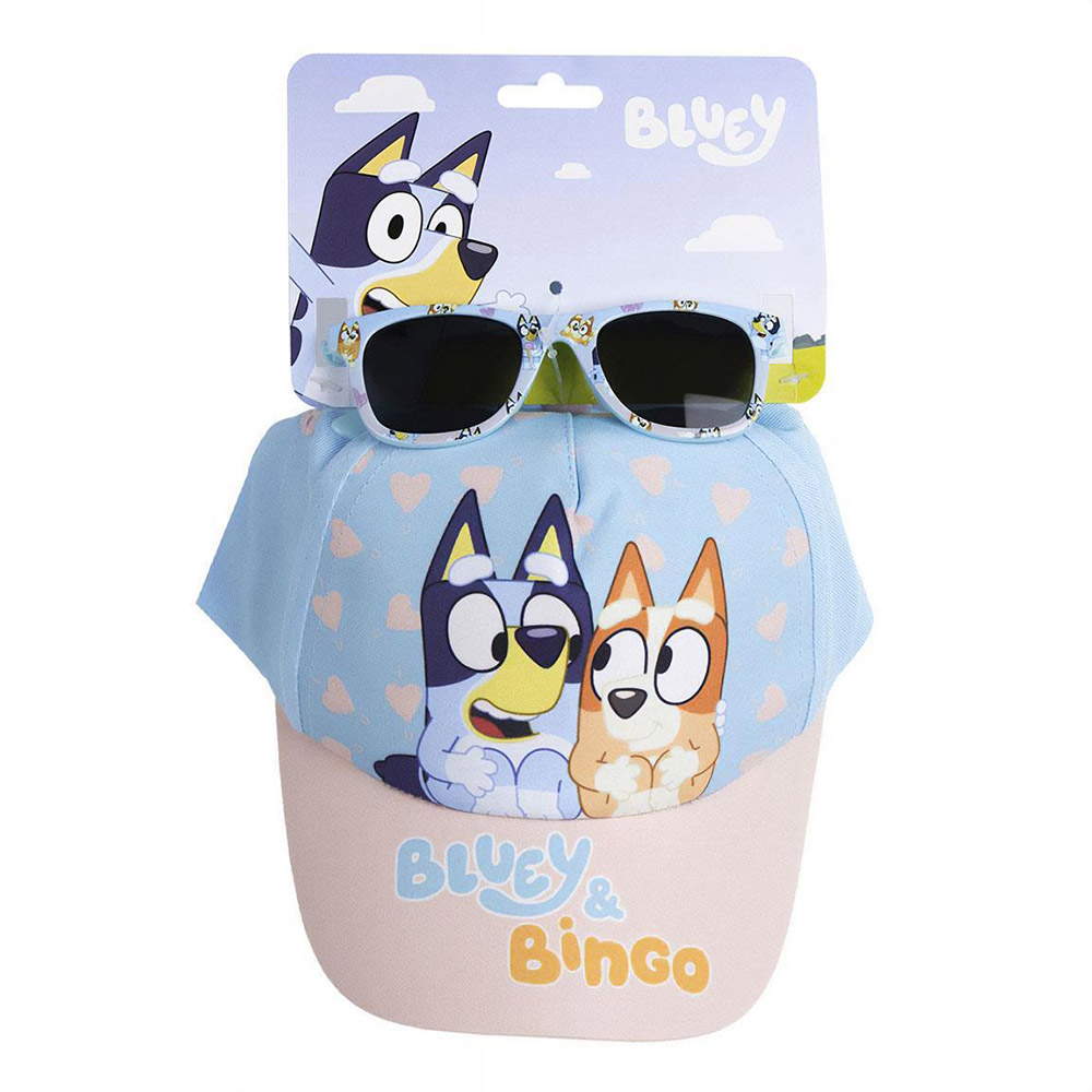 Set Kids Cap Μ [6/9y] & Sunglasses BLUEY