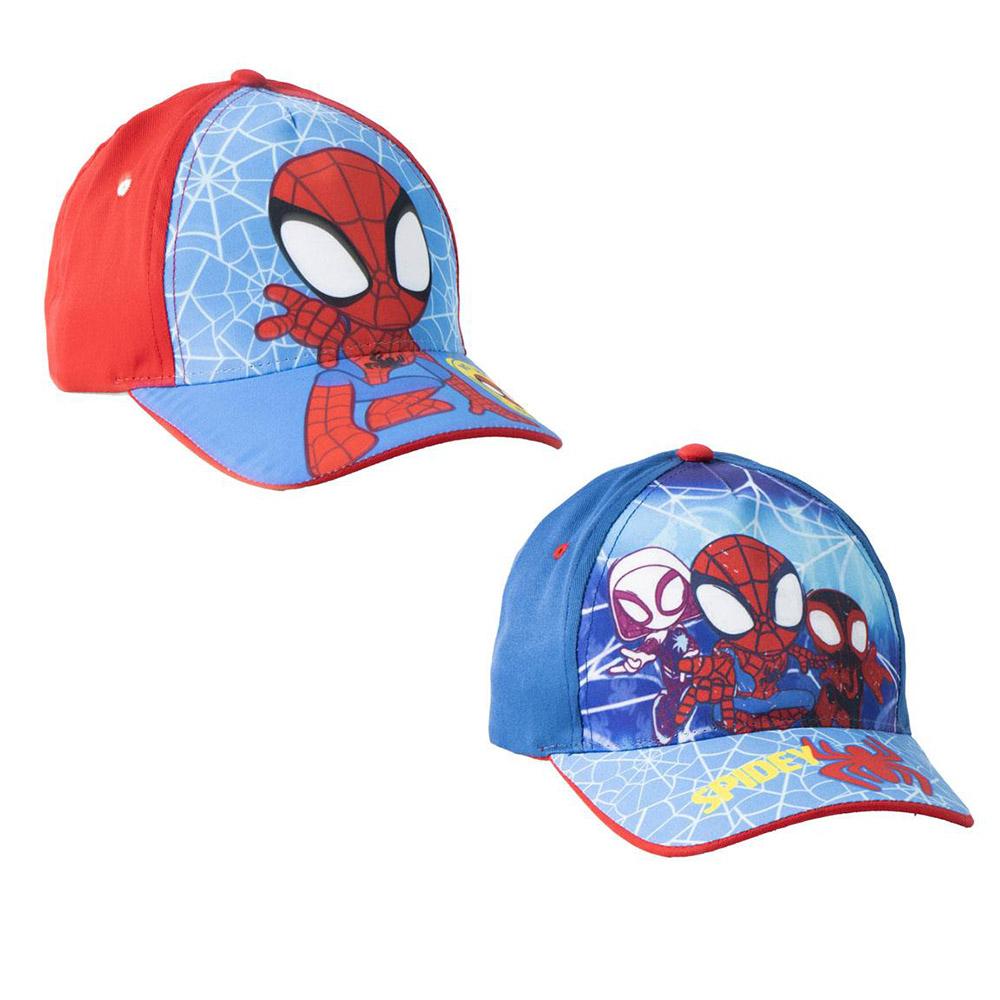 Kids Cap 53cm, 2 designs MARVEL Spidey