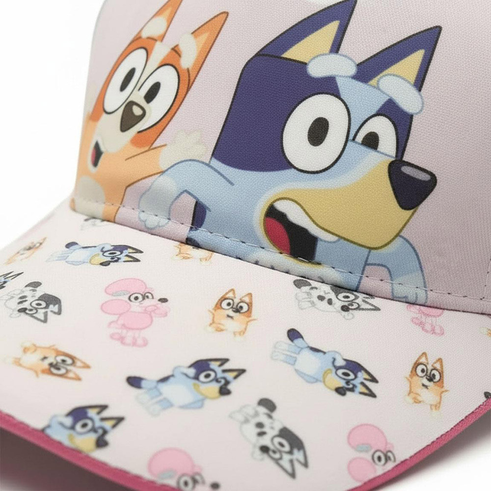 Adjustable Kids Baseball Cap 51cm BLUEY, 2 designs