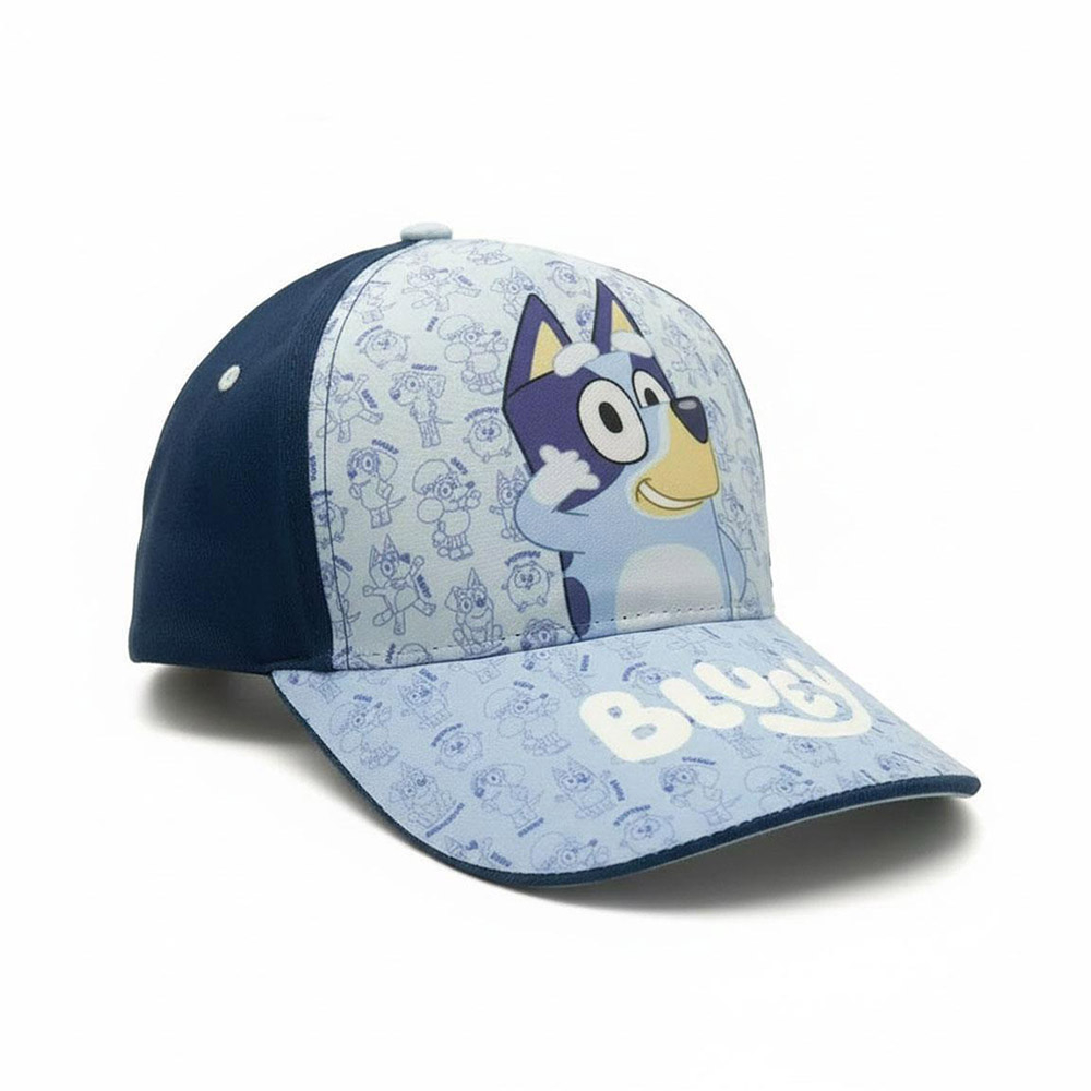 Adjustable Kids Baseball Cap 51cm BLUEY, 2 designs