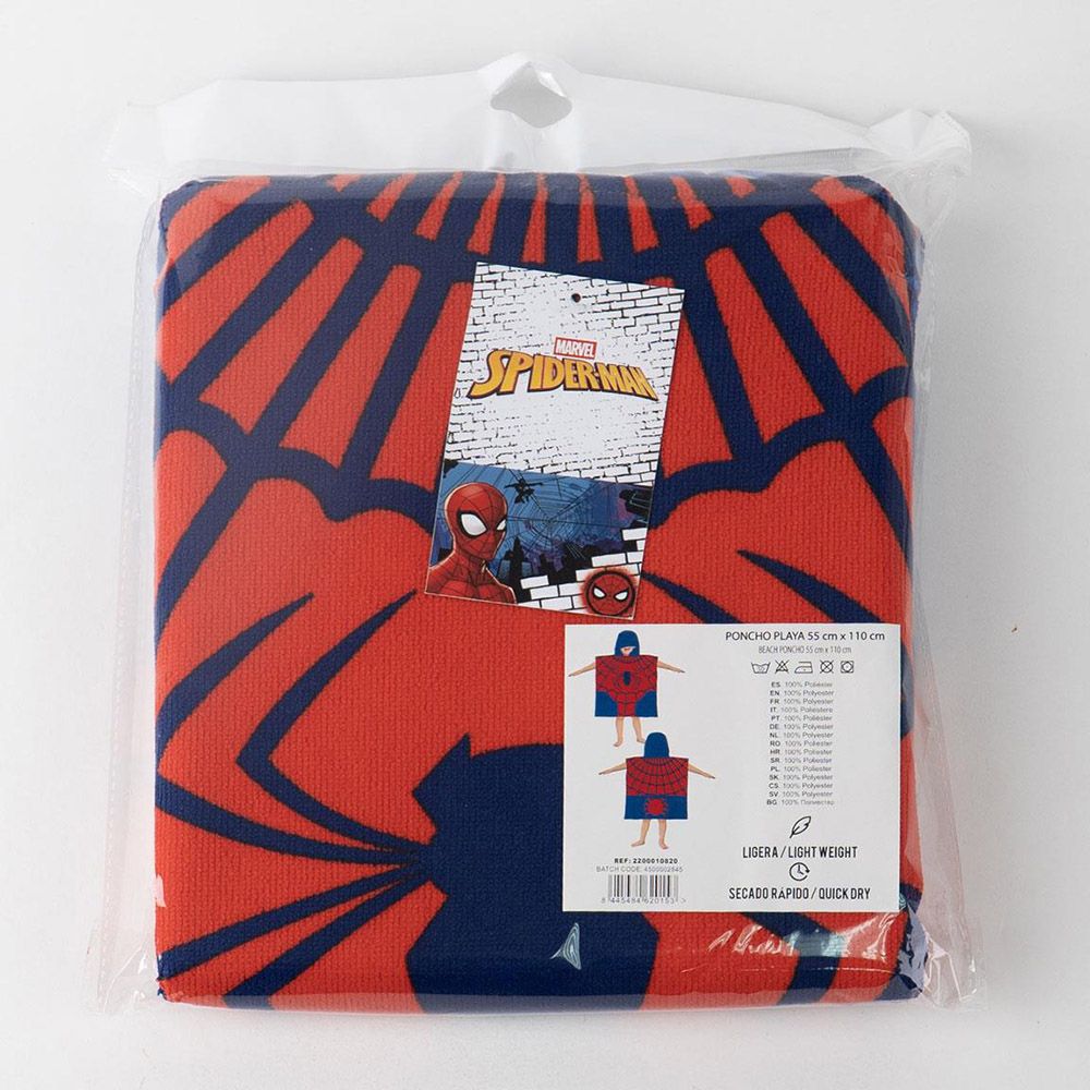 Poncho Towel MARVEL SPIDERMAN
