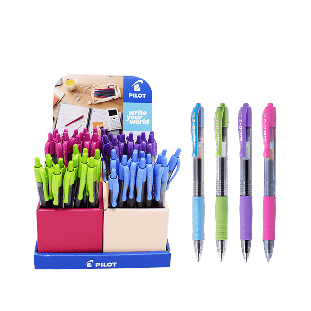 PILOT Table Display G-2 0.7mm FUN Assorted