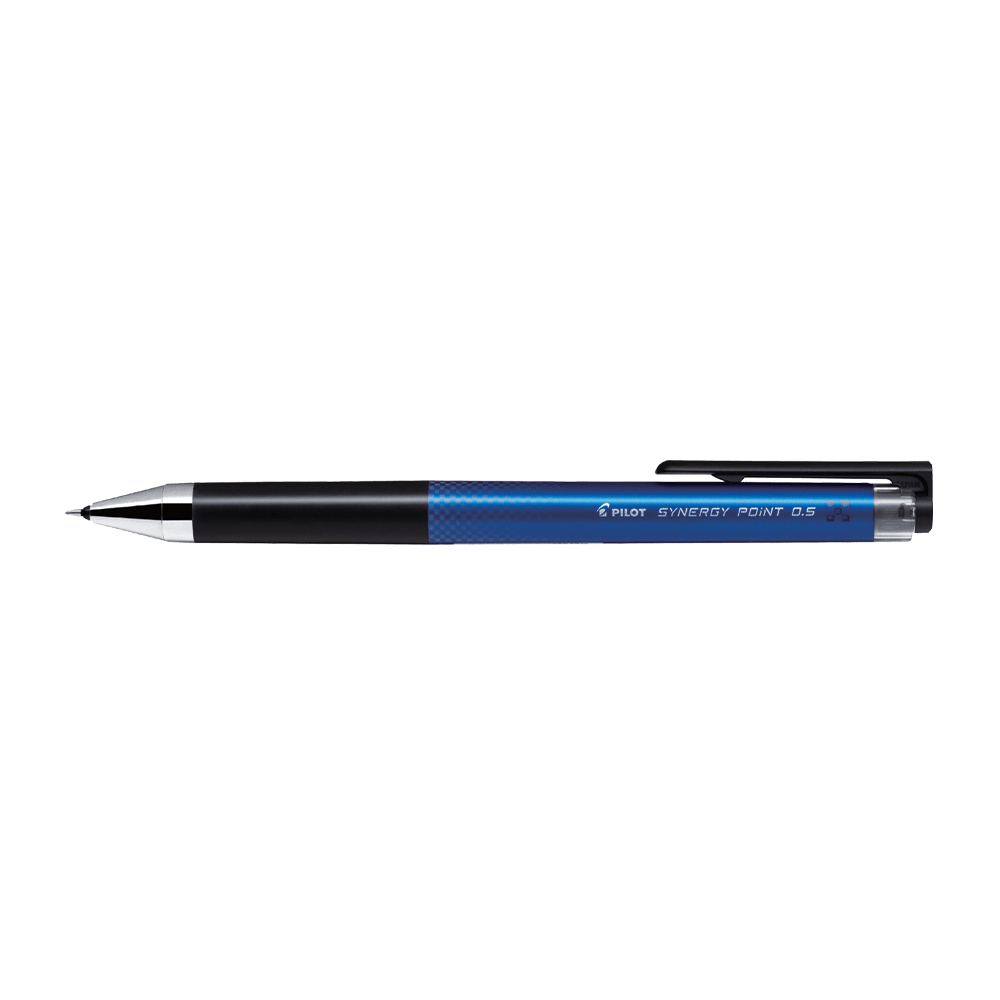 Gel pen 0.5mm Fine PILOT SYNERGY POINT Blue, Pack of 12pcs