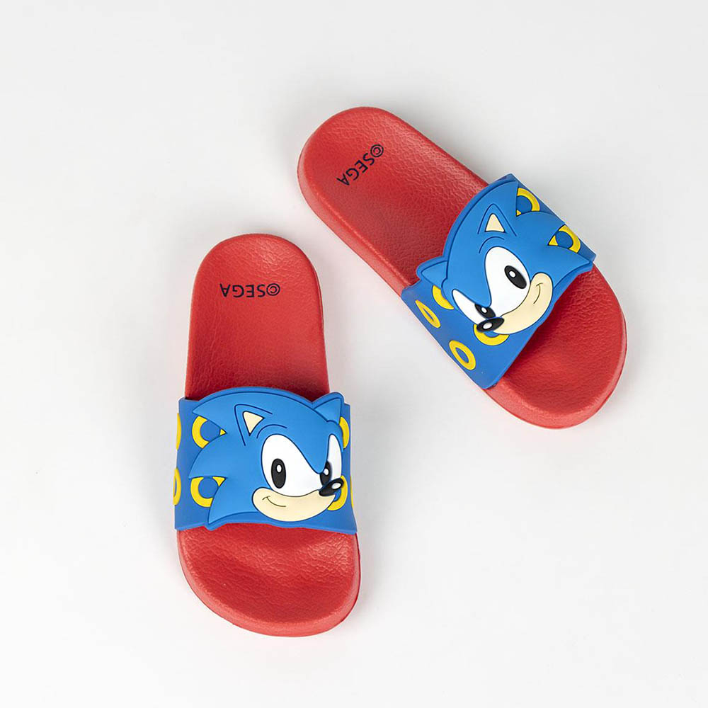 Παντόφλες Flip Flop Πισίνας από EVA SONIC THE HEDGEHOG - Συσκευασία 6 τεμ.