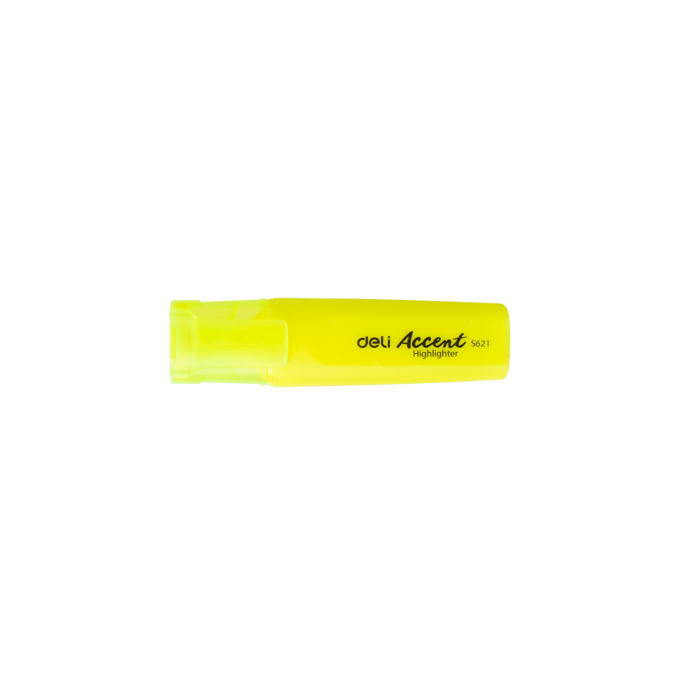 Underline Marker 1-5mm Chisel DELI ACCENT Yellow (Pack 10pcs)