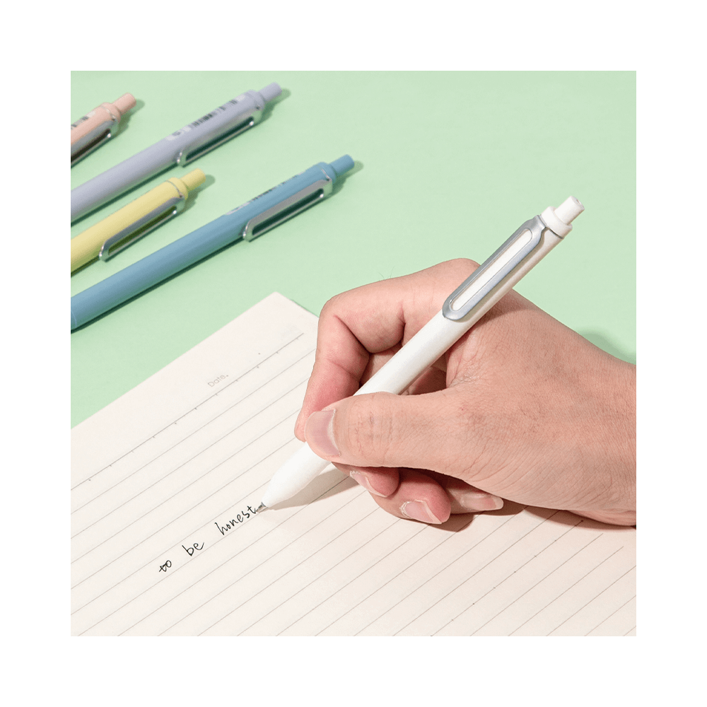 Gel Pen 0.5mm DELI Blue (Pack of 12pcs)