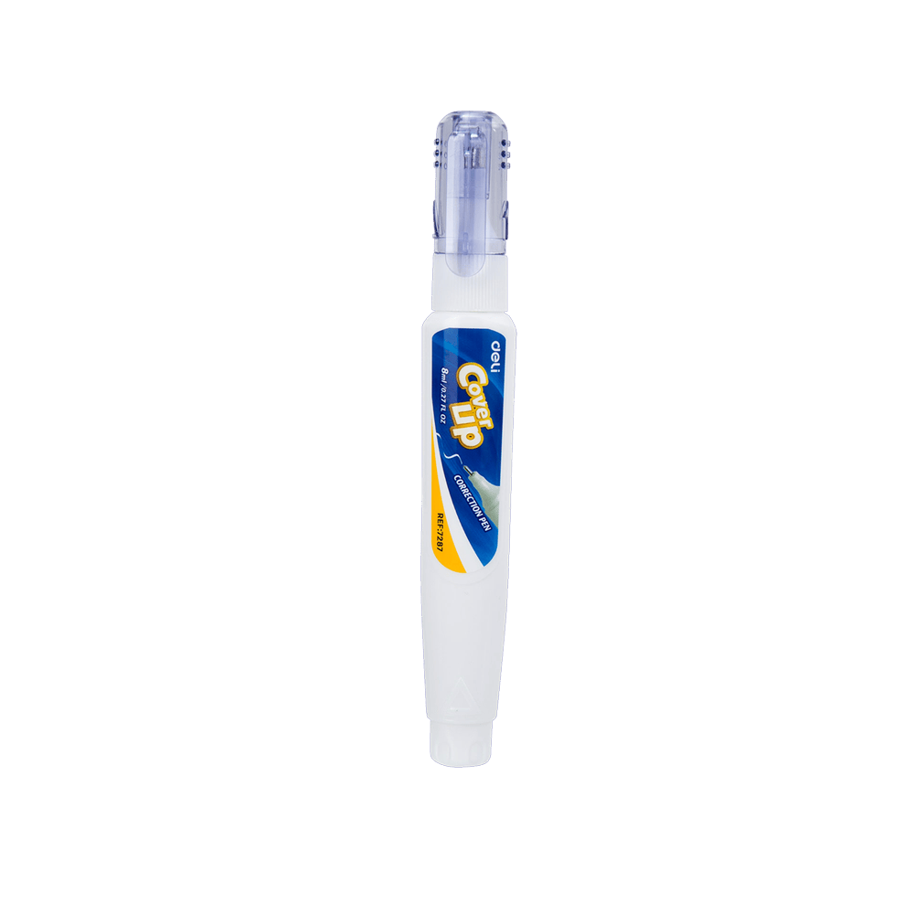 Διορθωτικά Στυλό 8ml DELI COVER-UP, Σταντ με 12τμχ