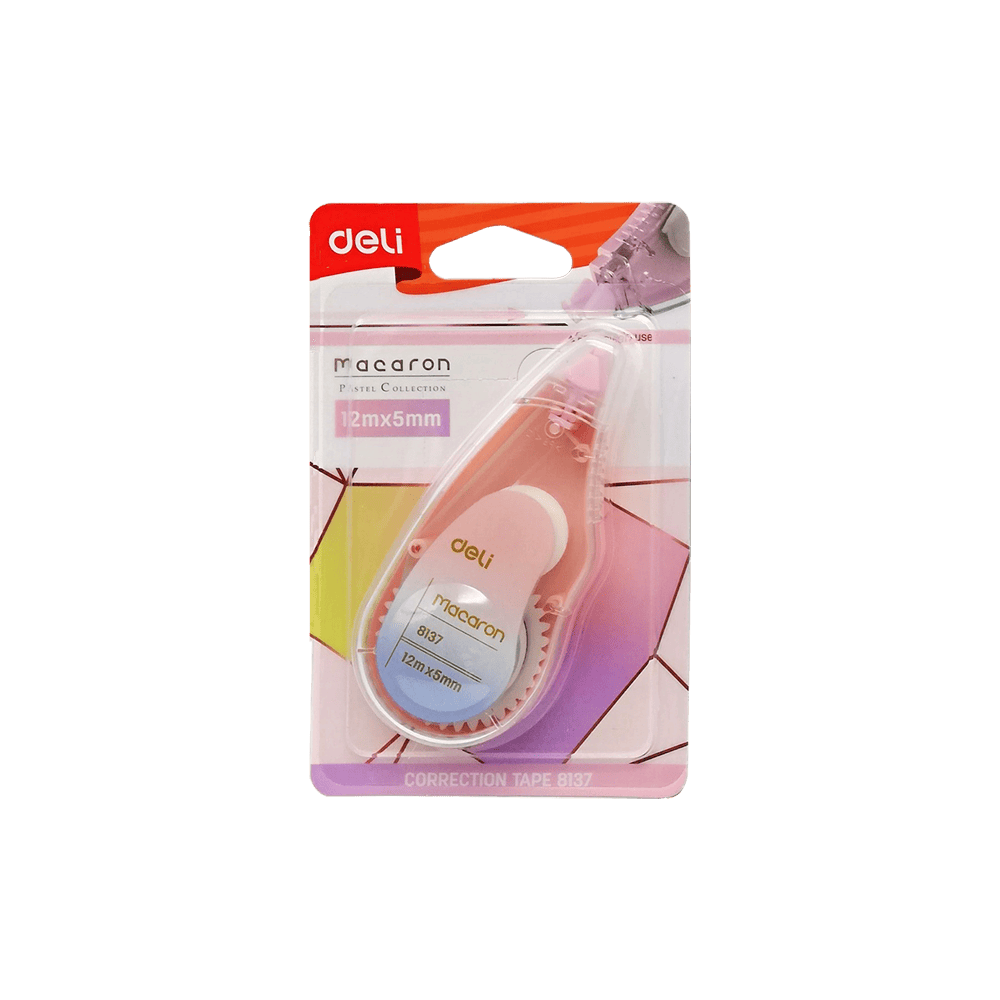 24 Διορθωτικές Ταινίες 5mmx12m σε 3 χρώματα DELI MACARON