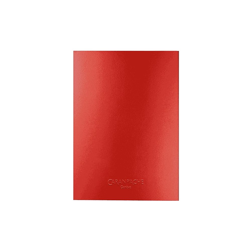 CDA COLORMAT-X Σημειωματάριο Ριγέ A5/15X21 120 φύλλα Κόκκινο