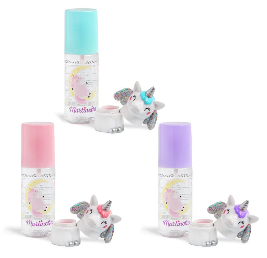 Set Body Mist 85ml & Lip balm 2,8gr UNICORN SWEET DREAMS in 3 flavours