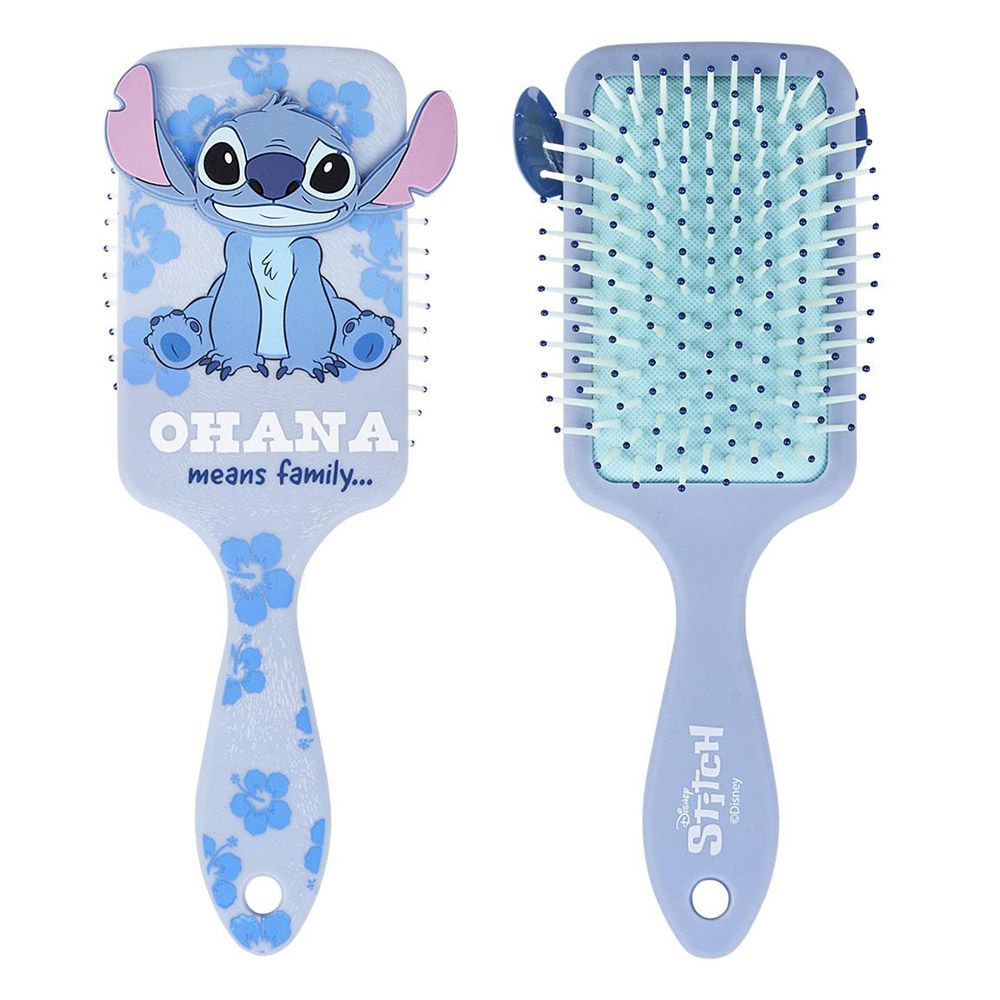Rectangular Hair Brush DISNEY Lilo & Stitch Ohana Means Family