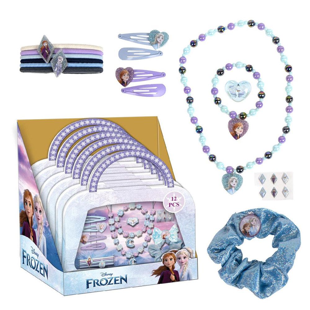 Προθήκη με 6 Σετ Ομορφιάς των 15τμχ DISNEY Frozen