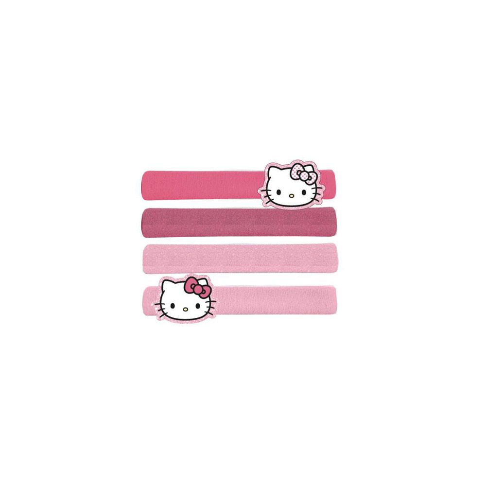 Αξεσουάρ για τα Μαλλιά 4τμχ Λαστιχάκια HELLO KITTY