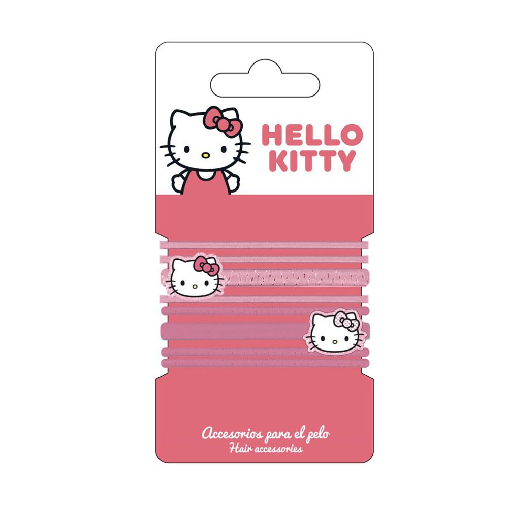 Αξεσουάρ για τα Μαλλιά 8τμχ Λαστιχάκια HELLO KITTY